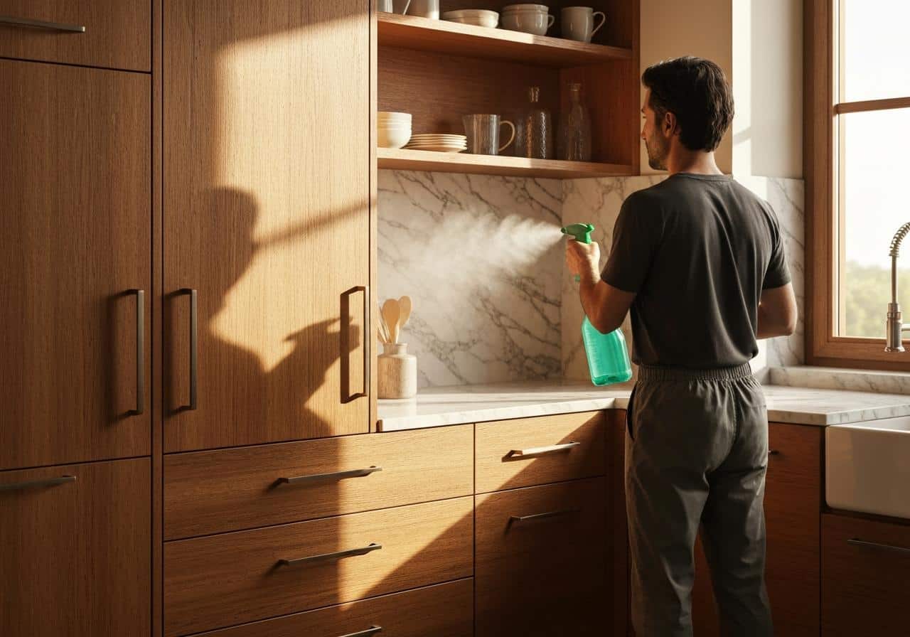 dégraisseur pour armoire de cuisine