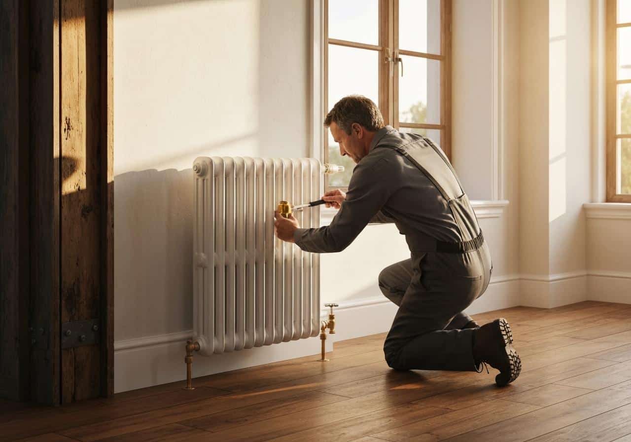 comment équilibrer le chauffage central quand certains radiateurs restent froids