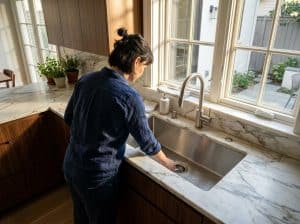 Pourquoi mon évier fait des gargouillis : causes et solutions