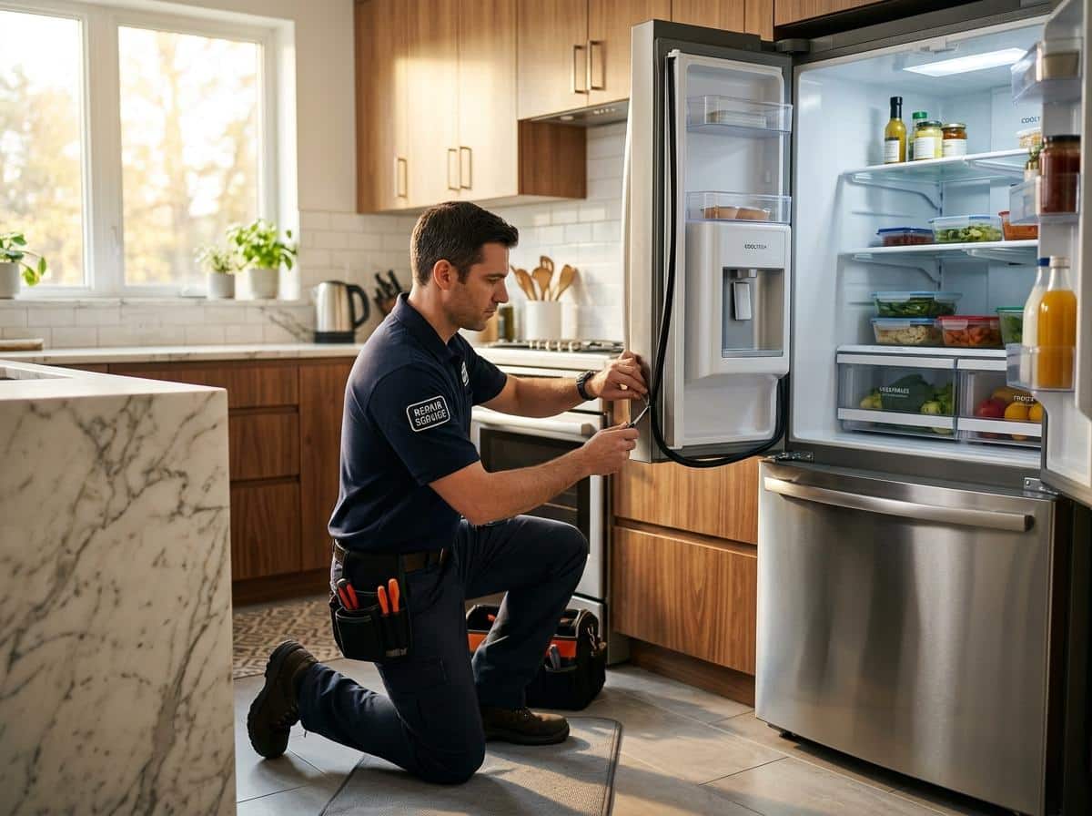 Changer le joint de porte d'un réfrigérateur : étapes et compatibilité des pièces