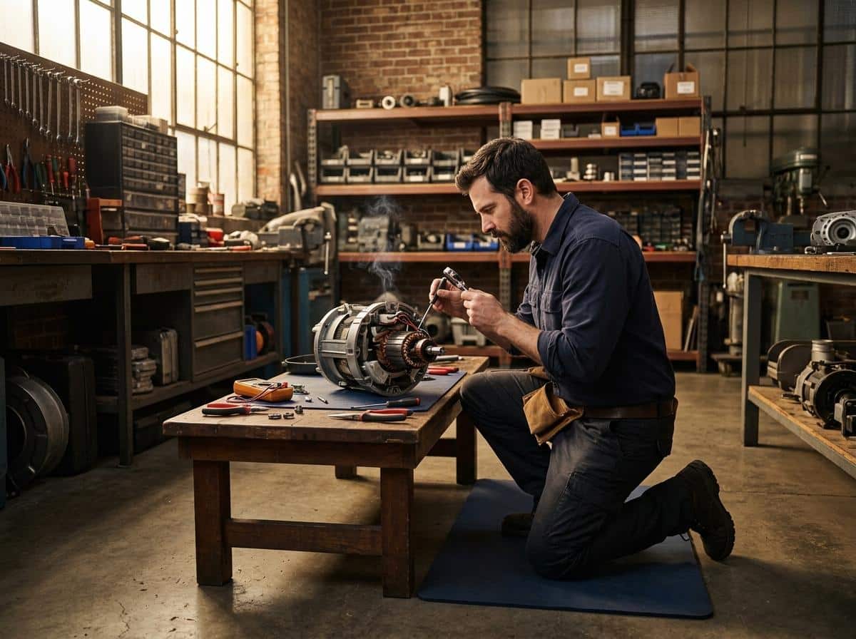 moteur d'aspirateur qui chauffe et sent le brûlé : diagnostic et réparation