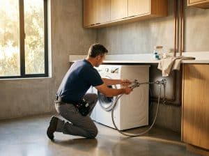 Tuyau d'alimentation machine à laver : comment le changer quand il fuit