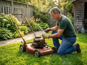 Bougie d'allumage tondeuse à gazon : quand et comment la changer