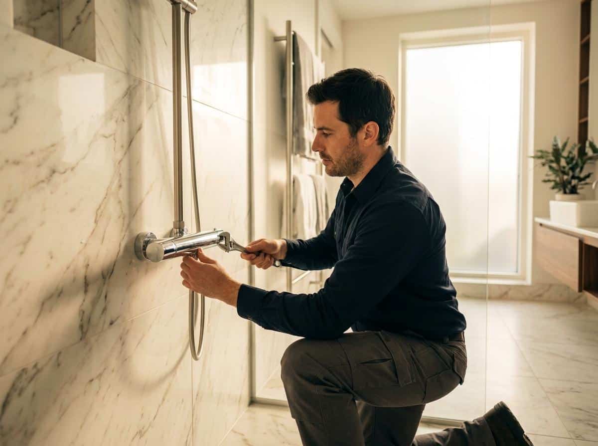 Comment remplacer un robinet mitigeur de douche soi-même ?