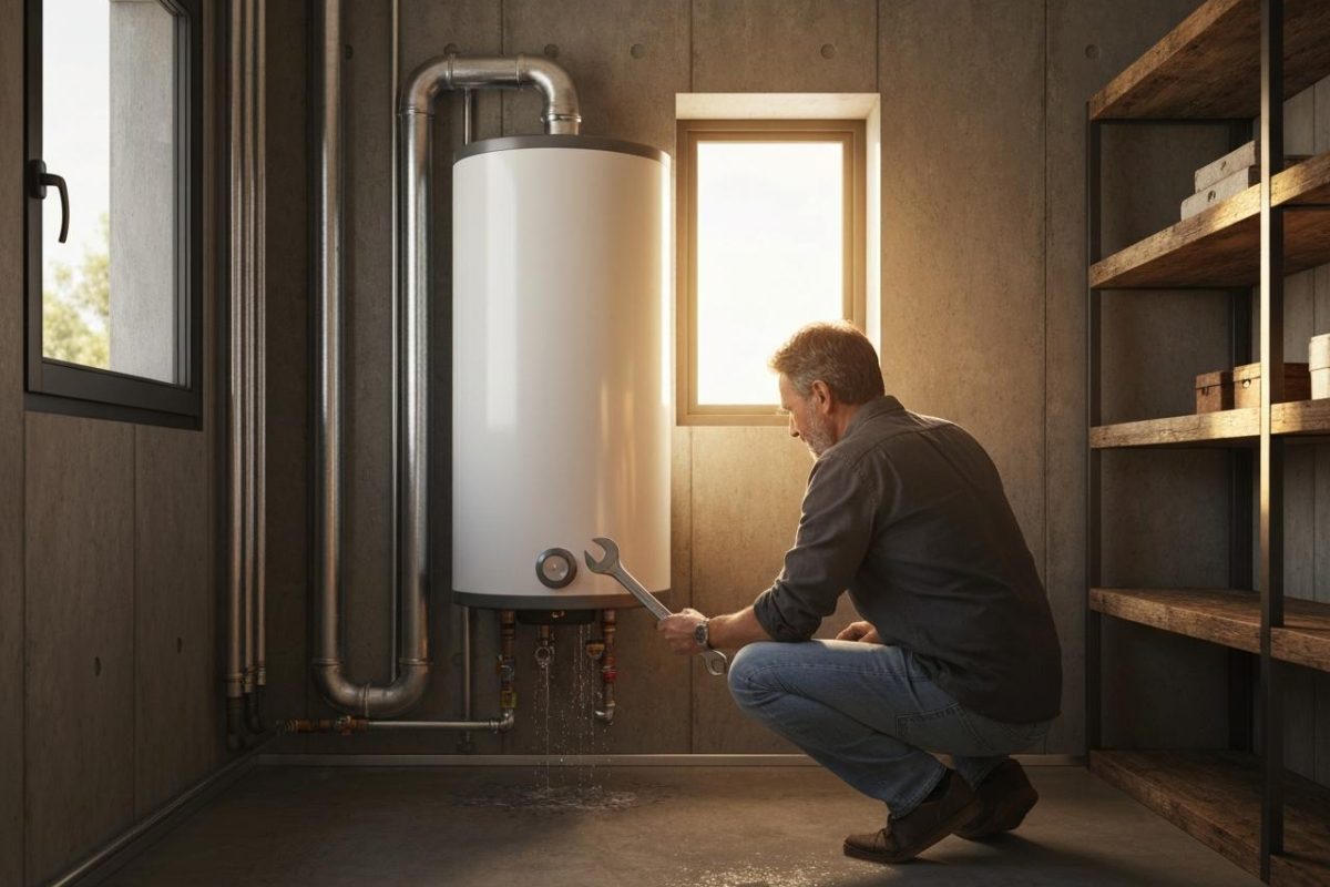 Chauffe-eau qui fuit : causes, diagnostic et réparation sans plombier