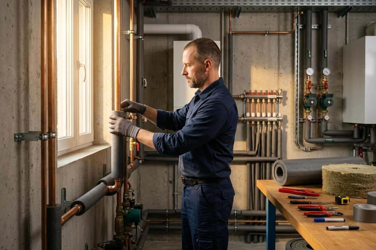 Isolation des tuyaux de chauffage : matériaux et étapes d'installation