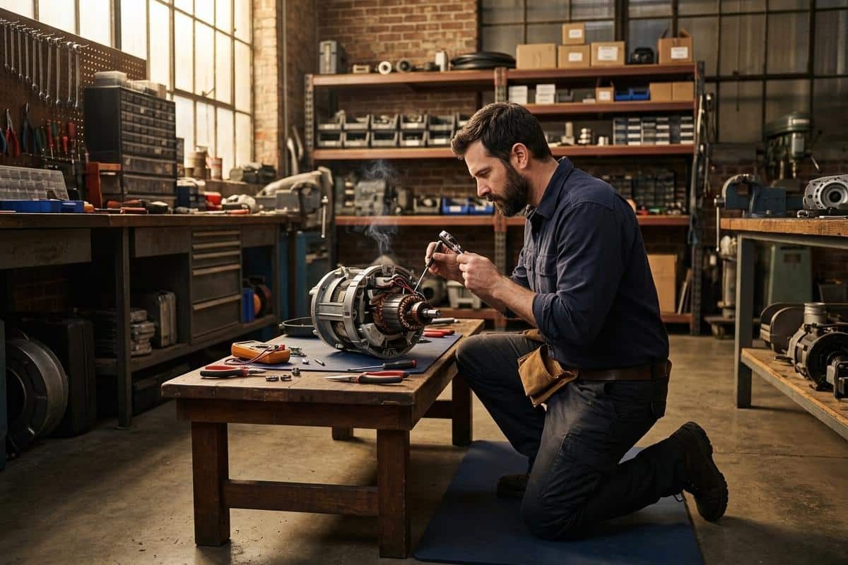 moteur d'aspirateur qui chauffe et sent le brûlé : diagnostic et réparation
