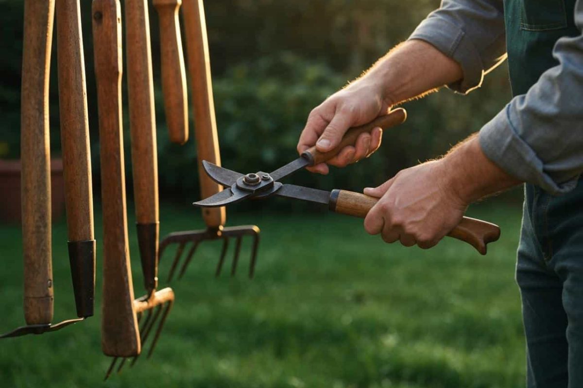 comment aiguiser un sécateur sans pierre