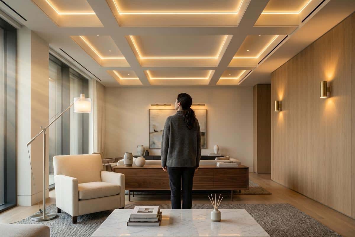 comment choisir un éclairage LED pour son salon : guide d'installation et économies