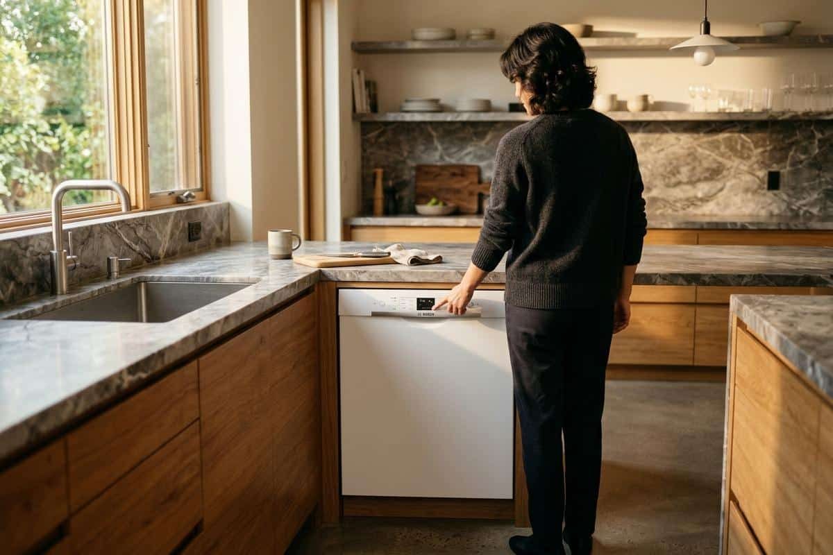 Comment démarrer mon lave-vaisselle Bosch Silence Plus ?
