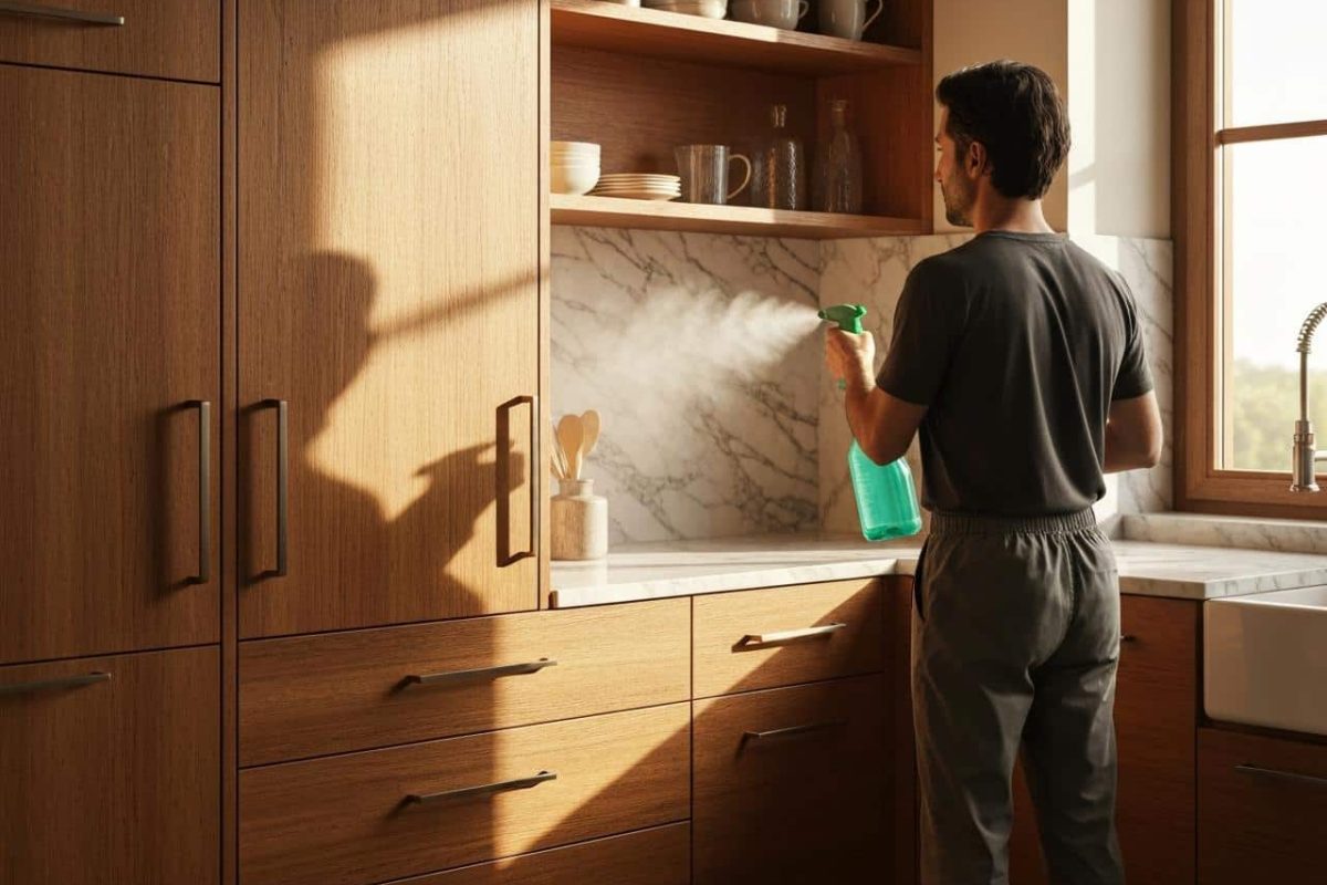 dégraisseur pour armoire de cuisine