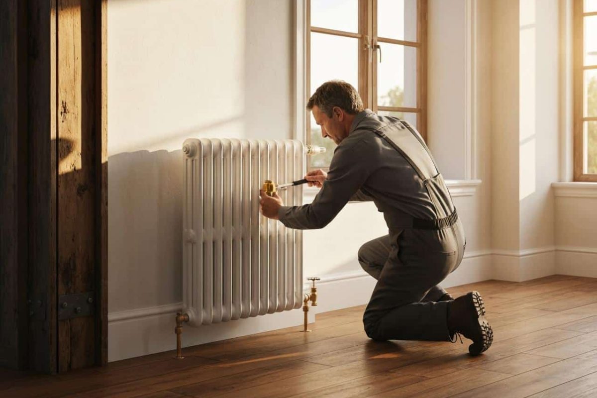comment équilibrer le chauffage central quand certains radiateurs restent froids