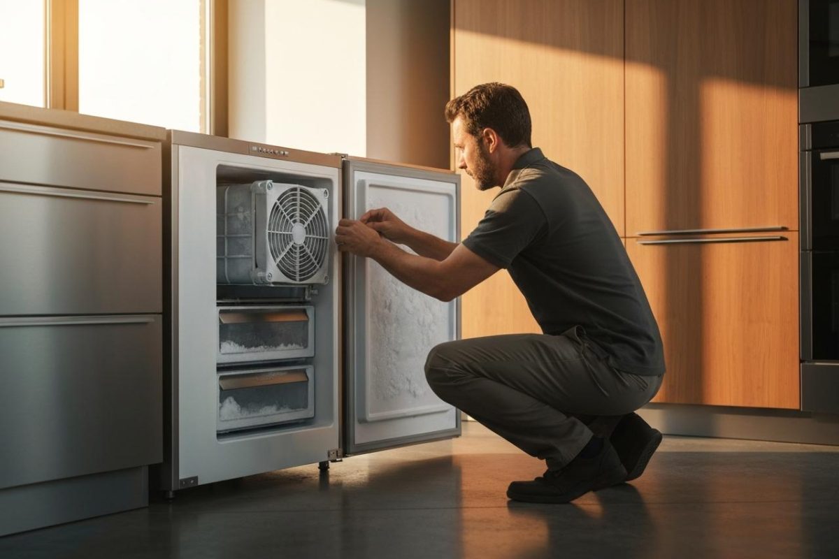 Ventilateur de congélateur qui ne tourne plus : causes et remplacement de la pièce